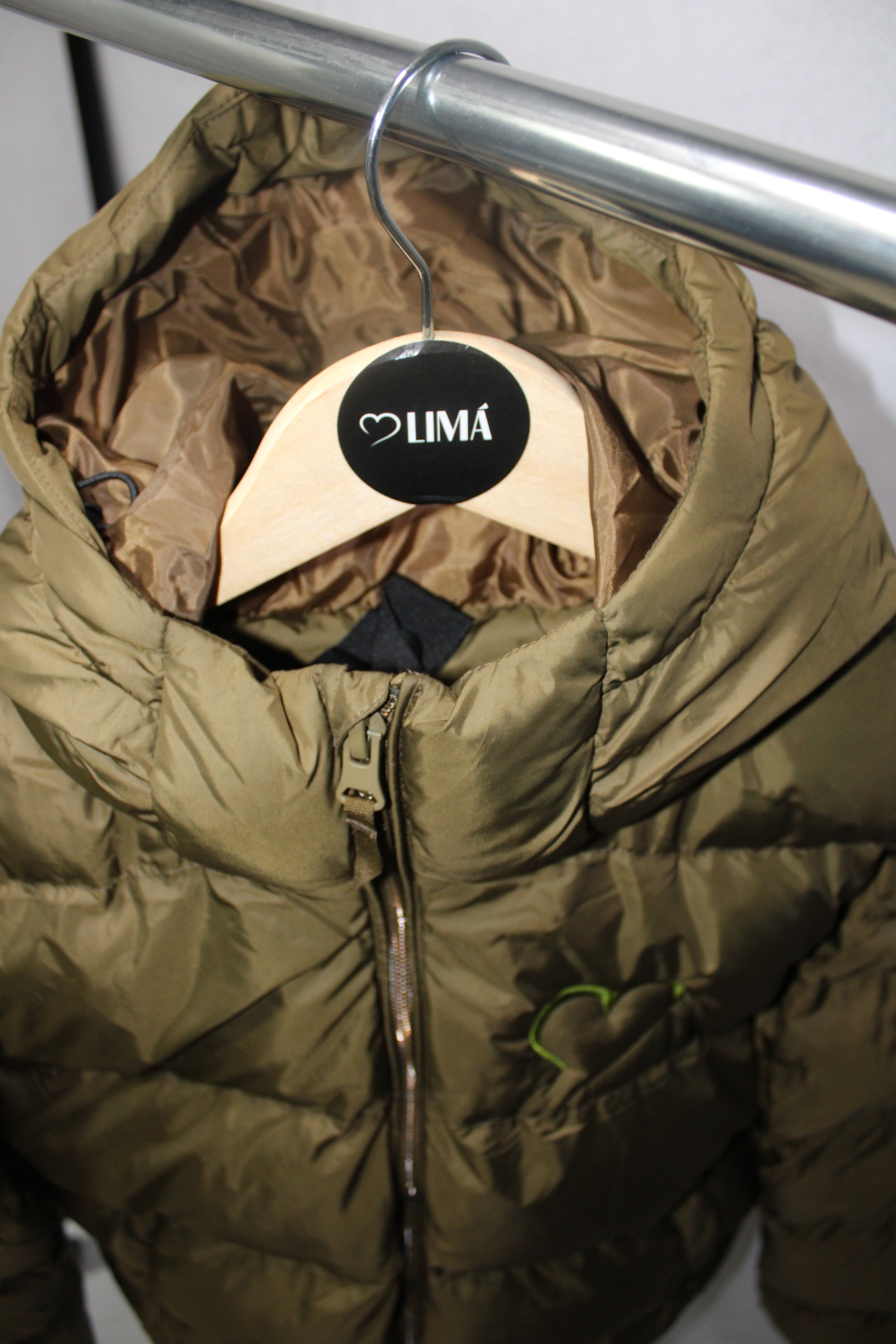 Limá Pufferjacke - Olive Grün