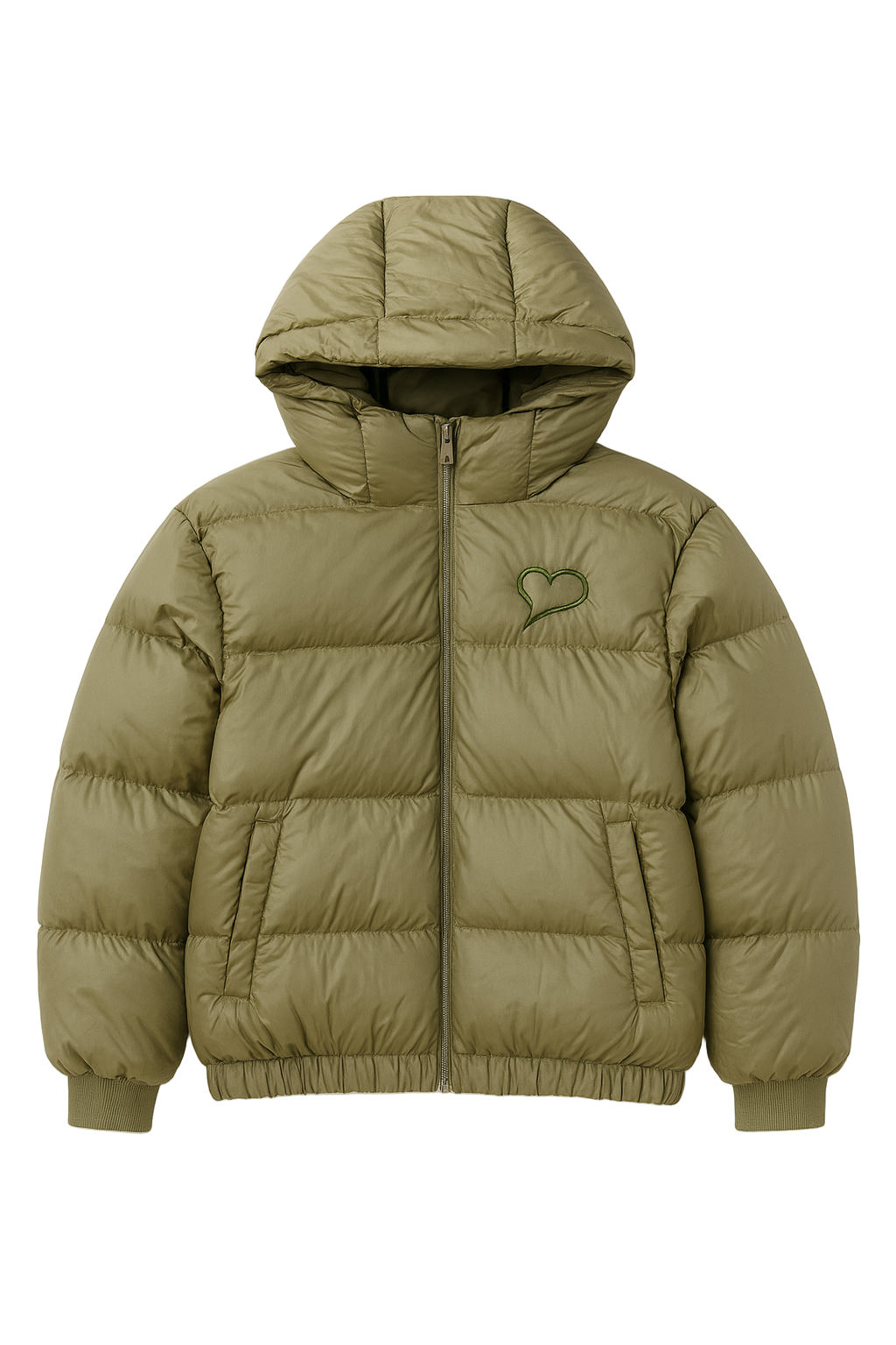Limá Pufferjacke - Olive Grün