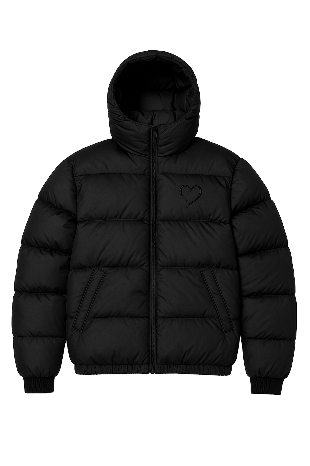 Limá Pufferjacke - Schwarz