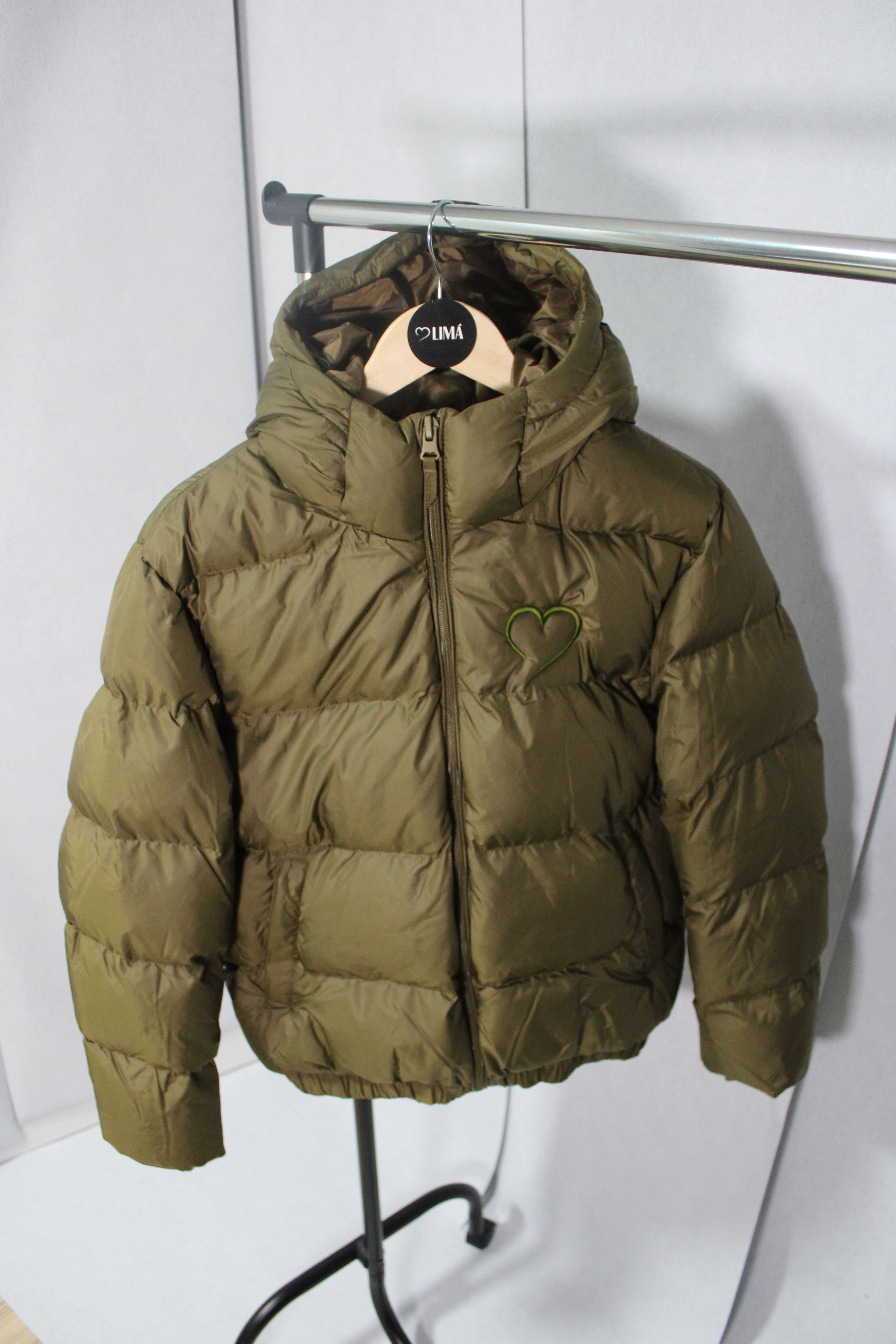 Limá Pufferjacke - Olive Grün