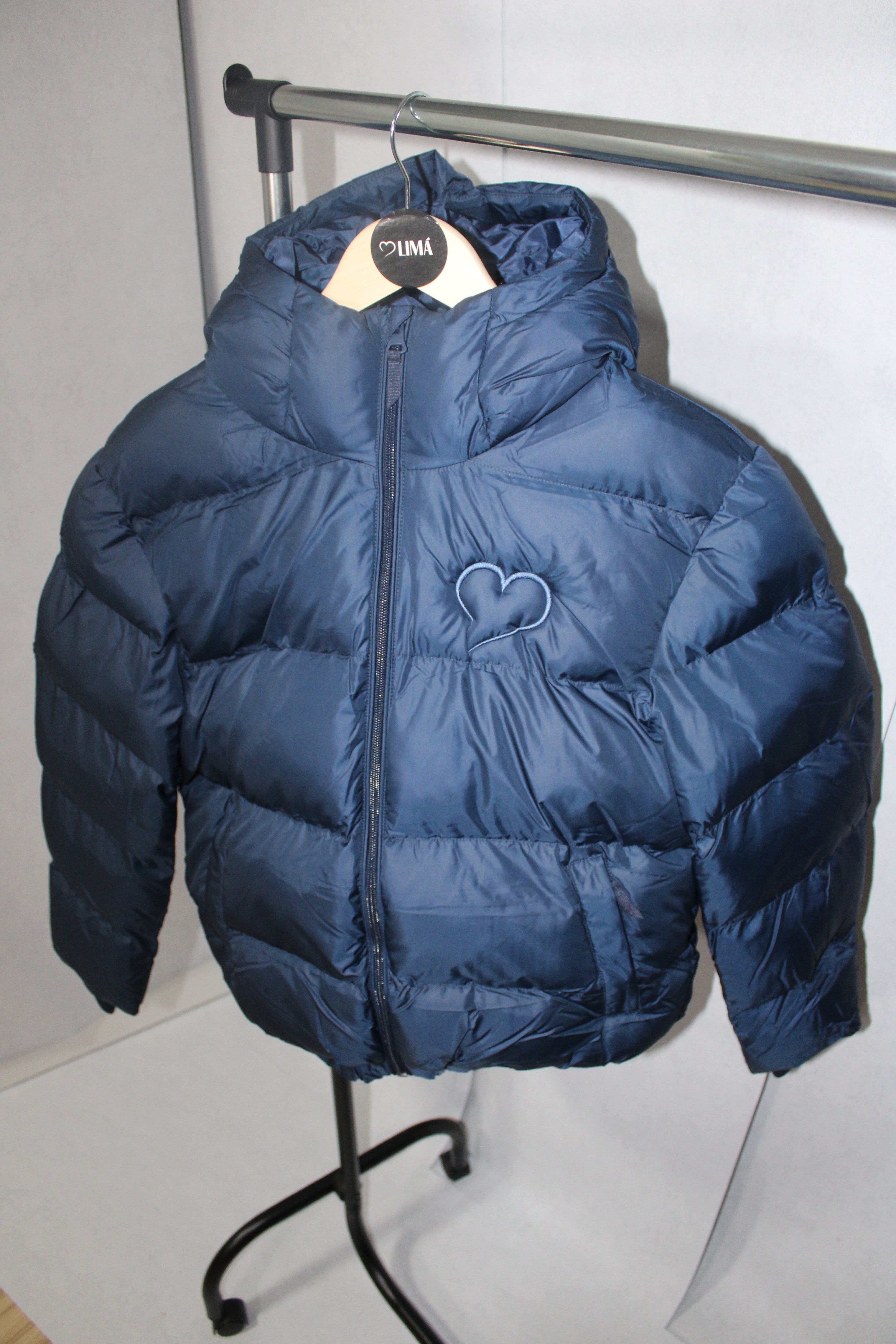 Limá Pufferjacke - Navy Blau