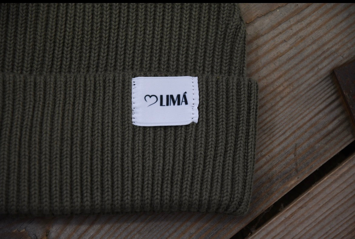 Limá Mütze - Olive Grün
